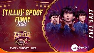 Tillu Cube Spoof Full Skit  Nihar Reddy  Drama Juniors7  Every Sun @ 9PM  Zee Telugu