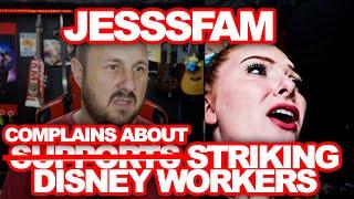 Jesssfam Heads To Paris Disney And Feigns Shock At A Well Known Workers Strike LOL