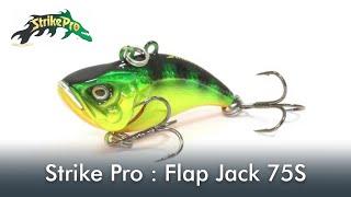 Strike Pro  Flap Jack 75S - Underwater Lure Action