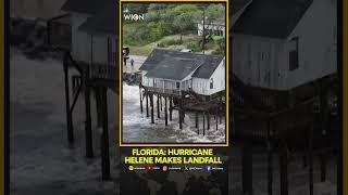 Hurricane Helene Makes Landfall In Florida As Category 4 Storm  WION Shorts  World News