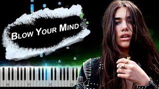 Dua Lipa - Blow Your Mind Piano Tutorial