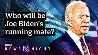 US Election 2020 Who will Joe Biden pick as his Vice-President? - BBC Newsnight