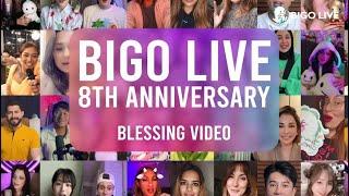 BIGO LIVE 8th anniversay - If I know what love is its because of you BIGOers #bigohost