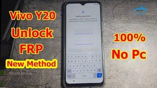 Vivo Y20 FRP Unlock Without PC 1000% Work - Vivo Y20 v2043 FrpGoogle Account Bypass waqas mobile