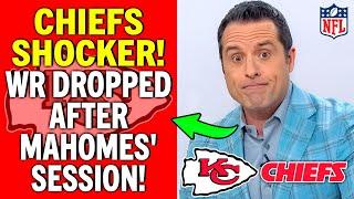  BREAKING MAJOR WR CUT POST-MAHOMES WORKOUT WHY? KC CHIEFS NEWS TODAY