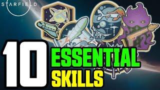 Top 10 ESSENTIAL Starfield Skills and how to level them FAST