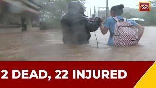 Cyclone Biparjoy Trees Uprooted Property Damaged Amid Strong Winds In Gujarat