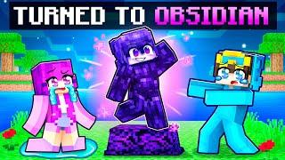 Cash Turned To OBSIDIAN in Minecraft