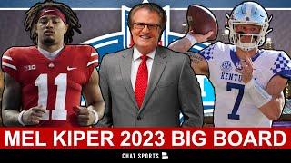 Mel Kiper’s 2023 NFL Draft Big Board ESPN Top 25 Prospect Rankings Ft. Will Levis & Jalen Carter