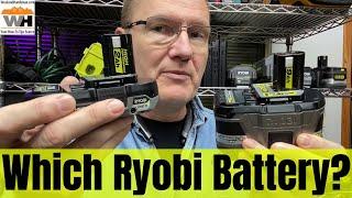 How To Pick The Ryobi Battery Size For Your Project  Info You Need To Know #RyobiTools #HomeDepot