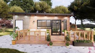 Stunning Beautiful Cottage House With 3x 8 Metes Only  Exploring Tiny House