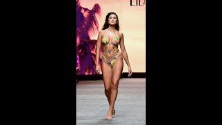 4K Vertical Lila Nikole Swimwear Part-1 In Slow Motion  Miami Swim Week 2023