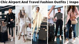 Women Fall & Winter Airport Travel Fashion Outfits Ideas 2022  Latest Wearable Transition Outfits