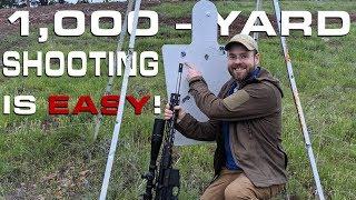 1000-Yard And 1 Mile Shooting is Easy