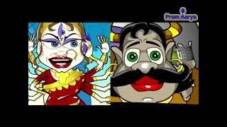 DURGA PUJA CARTOON 2023ENJOY