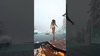 Floating breakfast winter edition #shorts #youtubeshorts