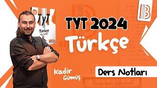 15 TYT Türkçe - Sıfat Ön Ad Etkinlik Soru Çözümü - Kadir GÜMÜŞ - 2024