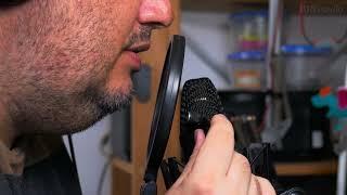 Large Diaphragm Condenser Microphone vs Small Electret Lavalier Microphone Test and Compare