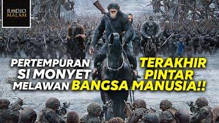 PERTARUNGAN TERAKHIR KERA MELAWAN MANUSIA - Alur Film War For The Planet of The Apes 2017