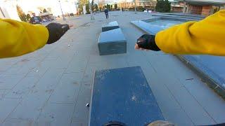 Freeskate Belgrade POV- Gradska voznja roleraprvo lice snimak -Gopro