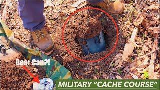 It’s like an Easter Egg Hunt but for Men Military Cache Skills