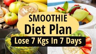 Detox Smoothie Diet Plan For Fast Weight Loss - Hindi  How To Lose Weight FastLose 7 Kgs In 7 Days