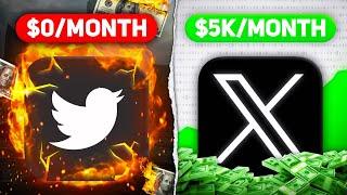 0  $5000 in 30 Days on X How to Make Money in 2024