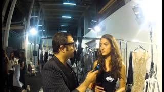 Elite Model Look 2014 - La Finale - Interview en backstage avec Camille