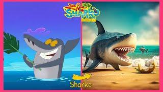 Zig and Sharko Characters In Real Life  All Characters 2023  HANA Life