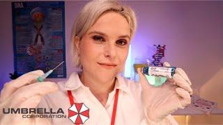 ASMR Umbrella Corporation T-Virus Trial Check Up & Vaccine  Resident Evil RP