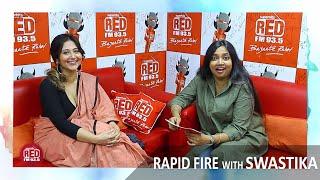 RAPID FIRE WITH SWASTIKA MUKHERJEE  CANDID SWASTIKA WITH RJ NILAM