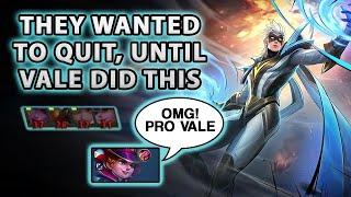 The Team Was Losing Hope Until Vale Did This  Mobile Legends