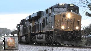 7t4k Climbing on Steel Rails. CSX Trains on the Abbeville Subdivision GA 11252020