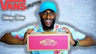 VANS CUSTOM ERA  UNBOXING & REVIEW