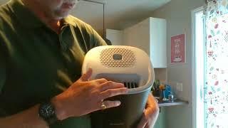 Honeywell Warm Mist Humidifier video review by Peter