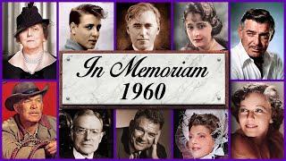 In Memoriam 1960 Famous Faces We Lost in 1960