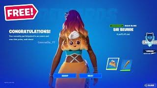 How to get FREE Sir Beurre Back Bling in Fortnite - How to Sign up for Fortnite Email Survey