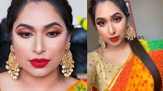 Gaye Holud Makeup  Wedding Guest Makeup  Shahnaz Shimul  2019