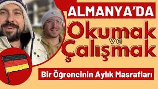 ALMANYADA OKURKEN ÇALIŞMAK 1 Öğrencinin Aylık Masrafları