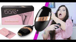 IPL hair removal at home  SmoothSkin Bare+ Ultrafast IPL Hair Removal Device