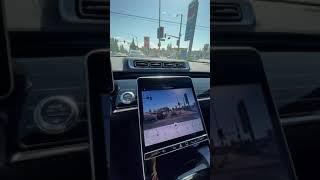 2022 Mercedes S580 Traffic Light View Function