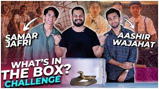 WHATS IN THE BOX challenge SEASON 2 ft. Ashir Wajahat & Samar Jafri - Na baligh afraad  Episode 1