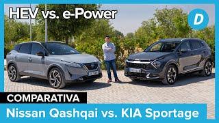 Nissan Qashqai vs Kia Sportage ¿Qué SUV híbrido es mejor compra?  Review en español  Diariomotor