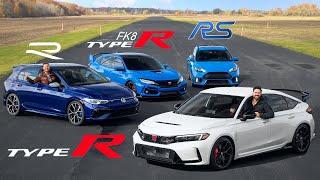 2023 Honda Civic Type R vs The Competition  Drag Race Lap Times & Review