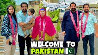 BACK TO PAKISTAN   Umrah Kay Baad Meri Wapsi  Family Ne Kiya Welcome 