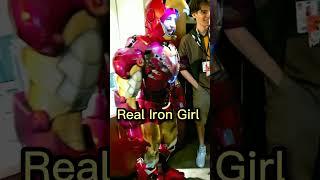 Real Iron Girl in reality  she is a amarican girl live in America