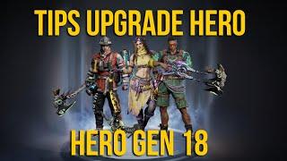 TIPS JIKA ADA HERO TERBARU GEN 18 JANGAN ASAL UPGRADE - STATE OF SURVIVAL