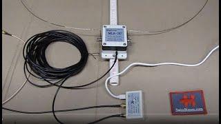 mla 30 plus radio antenna - test results and final compact storage and transport setup