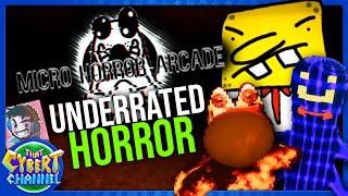 Best Underrated Horror Games ft. @TheGameSalmon  Micro Horror Arcade  That Cybert Channel