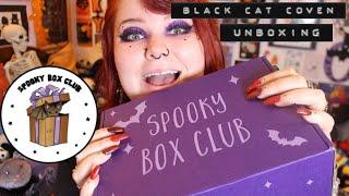 Scaredy Cat Coven Box - Spooky Box Club December Unboxing